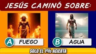 35 PREGUNTAS BÍBLICAS SOBRE JESÚS QUE NO SABRÁS | RESPONDE CORRECTAMENTE  PREGUNTAS  DIOS🙏❤️📜