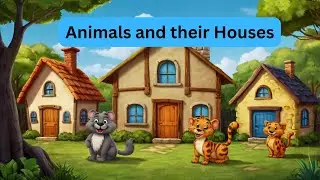 Animals and their homes | Where Animals Live | Animals home in English | Home of animals | Animals