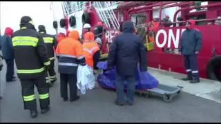 Italië botsing tussen vrachtschepen
