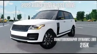 2022 Range Rover SVAutobiography Dynamic Test Drive || Greenville Roblox