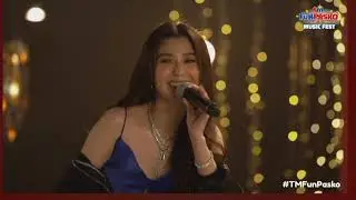 Donnalyn Bartolome performance at Tm Fun Pasko