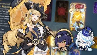 Watering opponents with Navia's umbrella ☔| Genshin Impact TCG