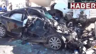 (MARDİN-AKTÜEL) Feci kaza: Anne ve çocuğu öldü, 12 kişi yaralandı|sonhaber.im
