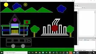 Computer Graphics Project Source Code | Project: Shaheed Minar | C++ | Code Blocks | 2021