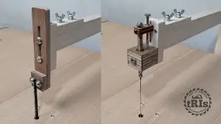 DIY Jigsaw Table & Scroll Saw Homemade (2in1) Mechanism - Woodworking