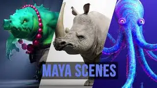 Maya Scenes - Zoo Tools Pro - Maya