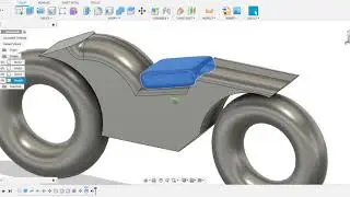 How to create seat of bike or any vehicle in fusion 360