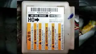 Maruti Suzuki Celerio first generation Airbag module location