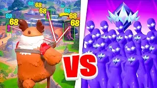 Cutest Kid Aimbot Hacker vs 99 Unreal Players