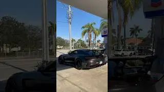 Mercedes Benz AMG GT Blackseries fill up. #Mercedes #AMGGT