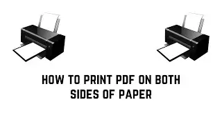 How To Print PDF On Both Sides Of Paper | How To Print PDF On Both Sides Of Paper | Print Both Side