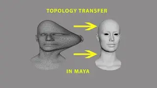 Topology Transfer/Softwrap in Maya