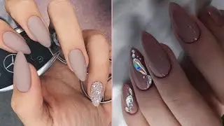 Новинки нюдового маникюра. Модный нюдовый маникюр 2021.