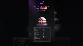 Day 01/90 - CC Snowfall | After Effects in 90 Days Challenge 🦋