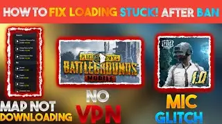 Pubg Mobile Login Error Fix , Mic Glitch Fix , Loading Screen Stuck Fix , Map Not Downloading Fix
