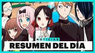 Nuevo visual de Kaguya-Sama 2, Nueva película de Makoto Shinkai y más