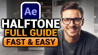 Halftone After Effects (BEST FULL GUIDE) | After Effects Halftone | NO Yapping, To The Point!