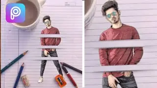 Picsart 3D Paper Portrait | PicsArt Photo Editing | Picsart Editing Newstyle 2020