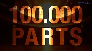 100.000 Metal AM Parts produced