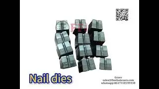 Not only nail making machine, but also customize spare parts