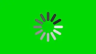 LOADING LOST CONNECTION GREEN SCREEN WITH SOUND EFFECT