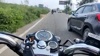 bullet standard bs6 350 first vlog to my village