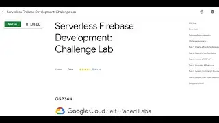 Serverless Firebase Development: Challenge Lab Solution |Google Cloud Arcade Facilitator Program2023