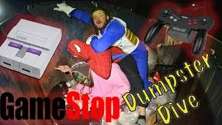 Epic Gamestop Dumpster Dive - Snes & Virtual Boy Finds - Dee Dave