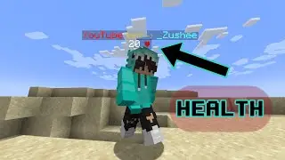 How to see your HEALTH in Minecraft!