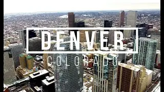 Denver, Colorado Winter Snow | 4K Drone Footage