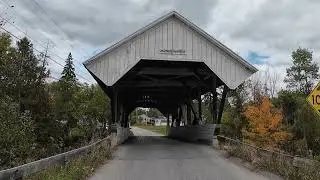 Chamberlain Mill Covered Bridge Lyndonville, VT