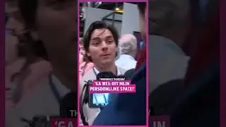 Wie wil jij weg hebben uit je persoonlijke space? 🤷 #pownews #tbt #shorts  #ExtinctionRebellion