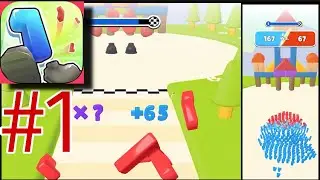 Number run 3d Number Run 3D - Gameplay Walkthrough Part 1  (Android,iOS)