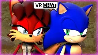 WHEN SONIC AND FIONA FOX USED TO DATE STORIES OF THE PAST IN VR CHAT!