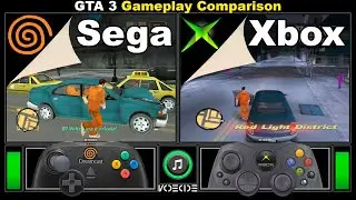 GTA 3 (Dreamcast vs Xbox Classic) Gameplay Comparison