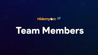 Hidemyacc 3.0 | Manage multiple sub-accounts with Team member feature