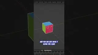 AXIS LOCKING in Blender 3.4 - Part 1 | Transforming Objects in Blender 3D