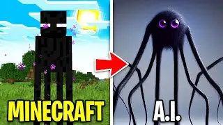INTELLIGENZA ARTIFICIALE crea i MOB di MINECRAFT