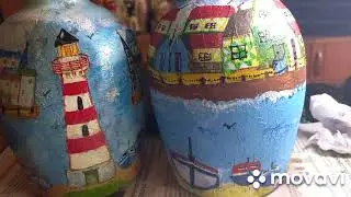 №233       Роспись Бутылки --1 ...          #сундучокрукоделиягалины