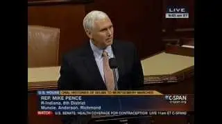 3-1-2012 - Pence Supports Compiling Oral History of Members Involved in Civil Rights Movement