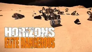 Elite: Dangerous Horizons - Points of Interest and Ship Wrecks (plus combat) on Planets