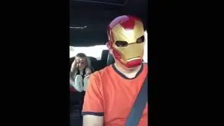 Iron Man visits Taco Bell