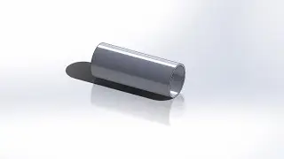 Solidworks: Making Pipe Using Extruded and Revolved Boss