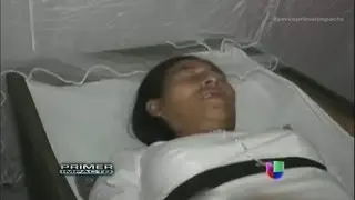 Una mujer en Nicaragua se metió viva en un ataúd - Primer Impacto