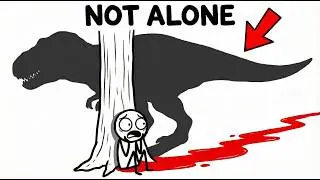 What If Dinosaurs Took Over… And You Were The Last Human?