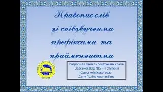 Правопис слів зі співзвучними префіксами  та прийменниками