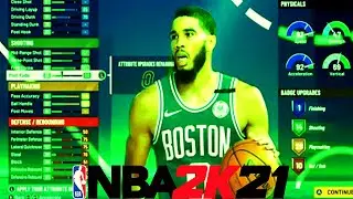 BEST STRETCH FOUR BUILD ON NBA 2K21! RARE BUILD 30 Shooting badges!