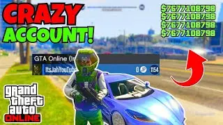 My CRAZY GTA 5 Modded Account Review...