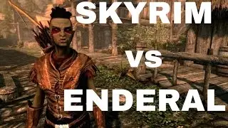 Enderal: Top SKYRIM Mod Vs Skyrim SE Graphical comparision