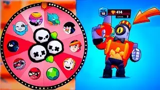 RANDOM BRAWLER IN A COLLISION WITH BROTHER! WHEEL OF FORTUNE WITH THE CHARACTERS OF BRAWL BUSTERS!